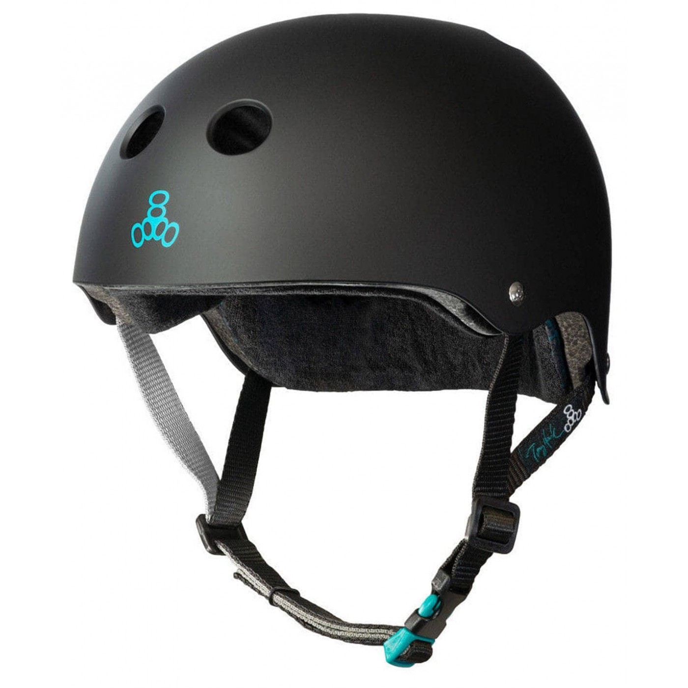 Casco Triple 8 Eight Sweatsaver Tony Hawk Signature Edition Negro T83619 Protecciones Triple 8 Eight