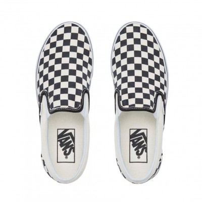 Zapatillas Vans Classic Slip-On White Black Checkerboard VN000EYEBWW1 Zapatillas Vans