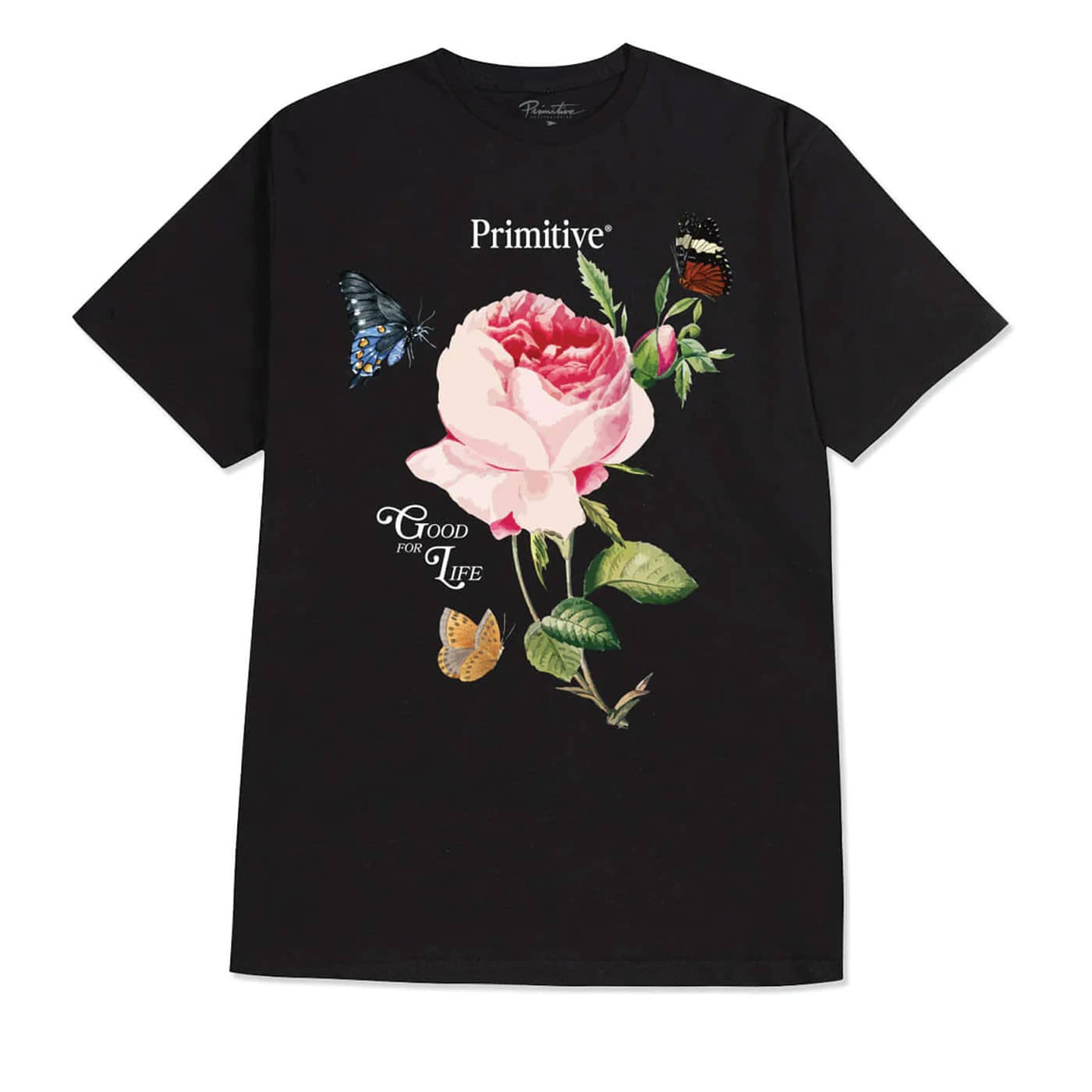 Camiseta Primitive Essense Tee Negra Black TSPRIESS-BLA Camisetas Primitive