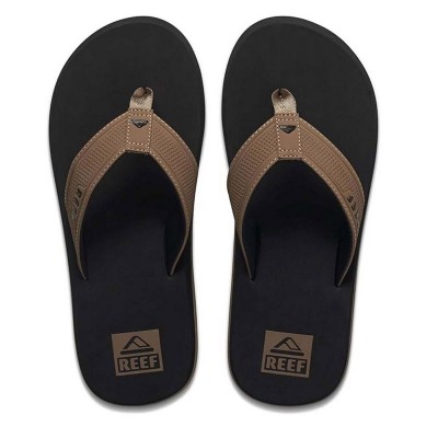 Chanclas Reef The Layback Black Tan Negro Marrón REEF-CJ4365-BLK-TAN Chanclas Reef