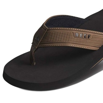 Chanclas Reef The Layback Black Tan Negro Marrón REEF-CJ4365-BLK-TAN Chanclas Reef