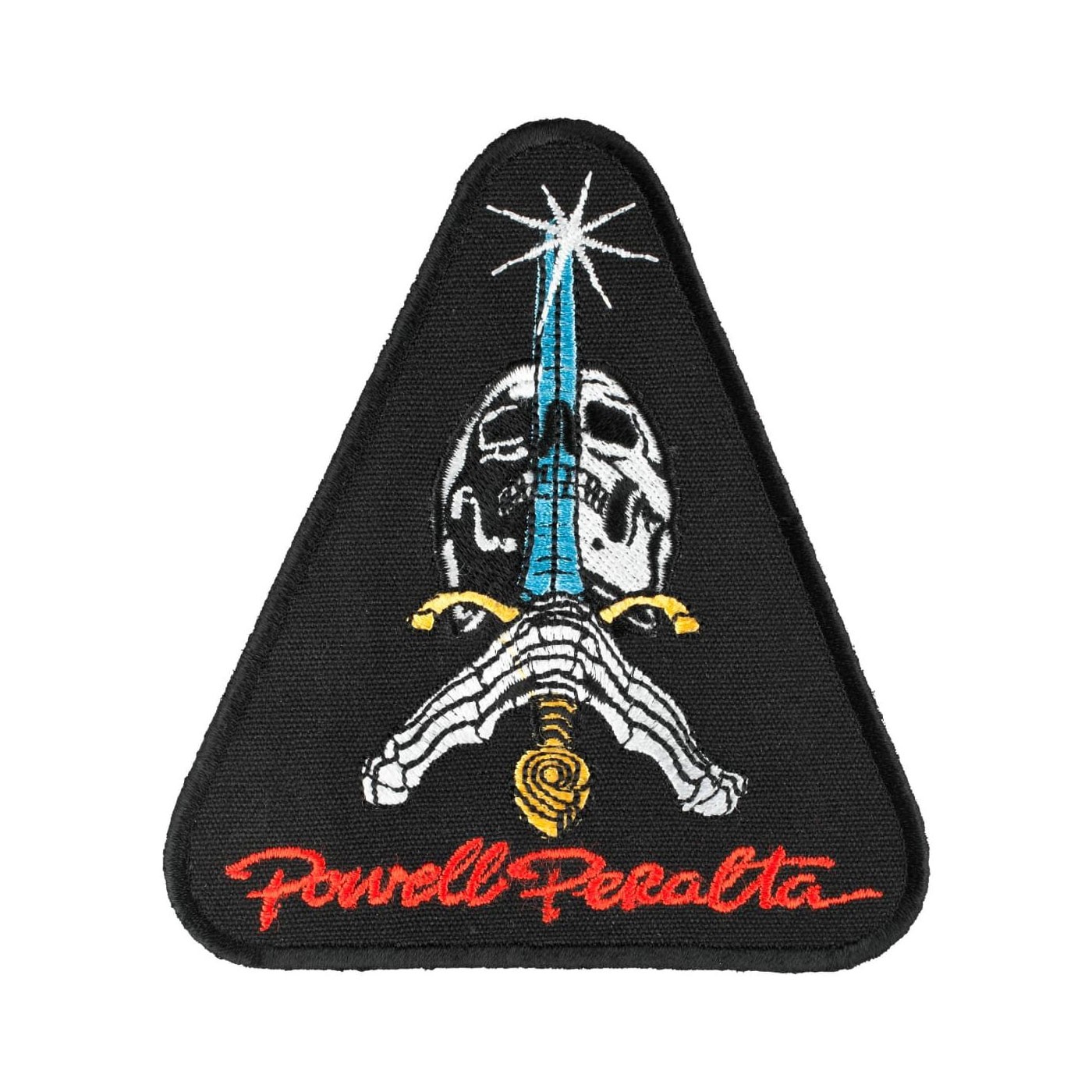 Parche Powell Peralta Skull & Sword Patch 3.5" Negro 9BACC027000 Accessoires Powell Peralta