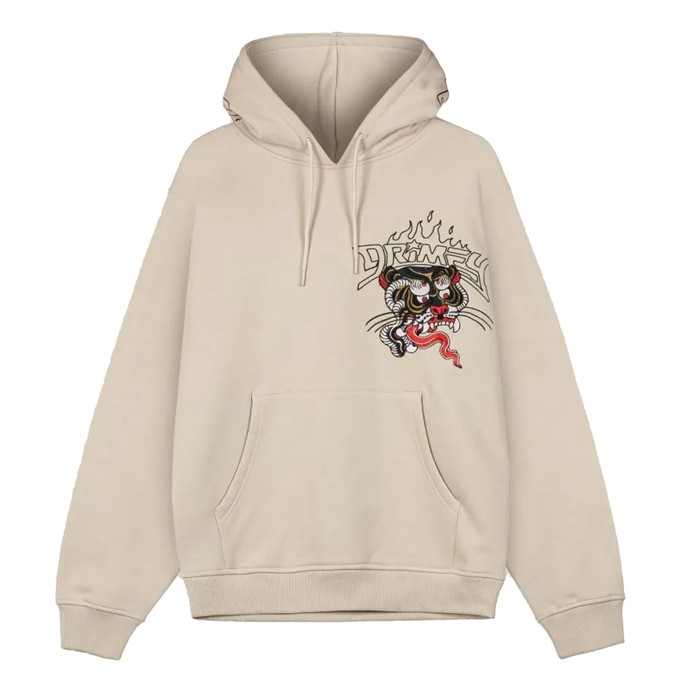 Sudadera Grimey Deeper Heavyweight Vintage Hoodie Cream GCH615-CRM Sudaderas Grimey