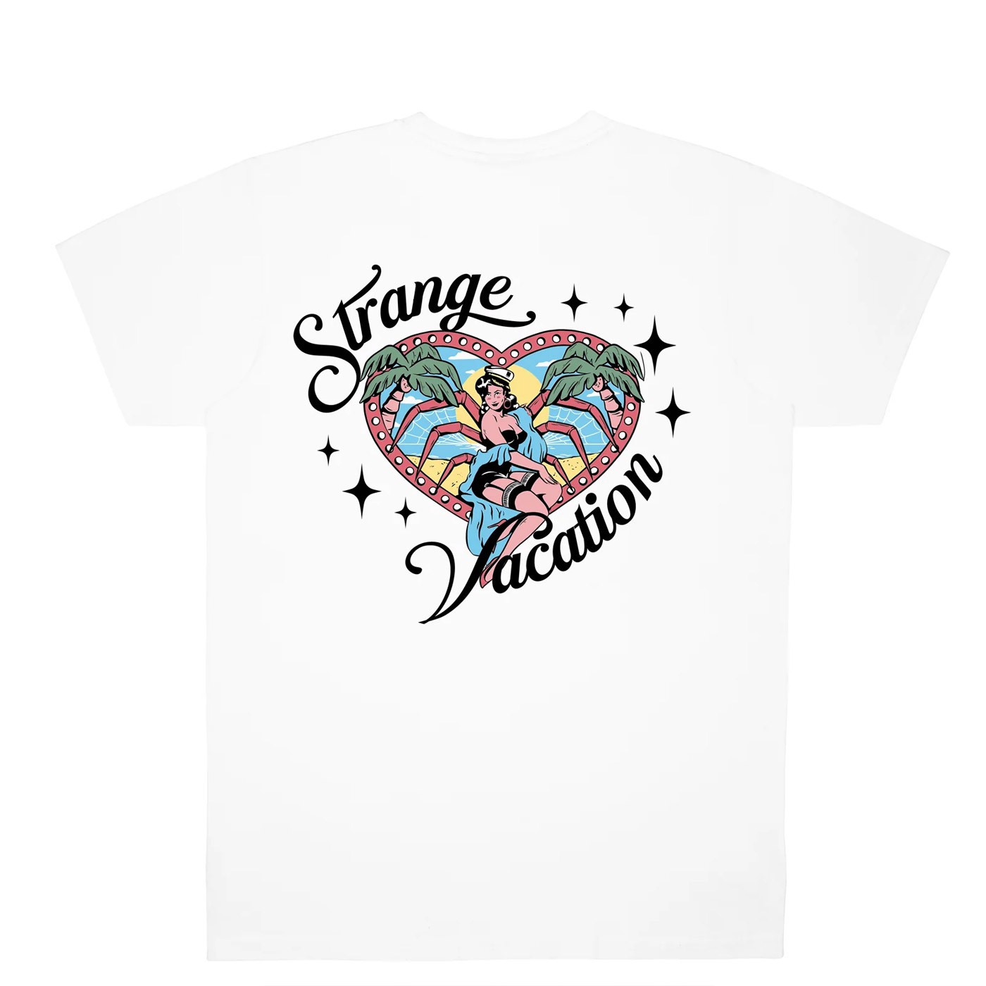 Camiseta Jacker Vacation Blanco White SOD-029-WHT Tshirts Jacker