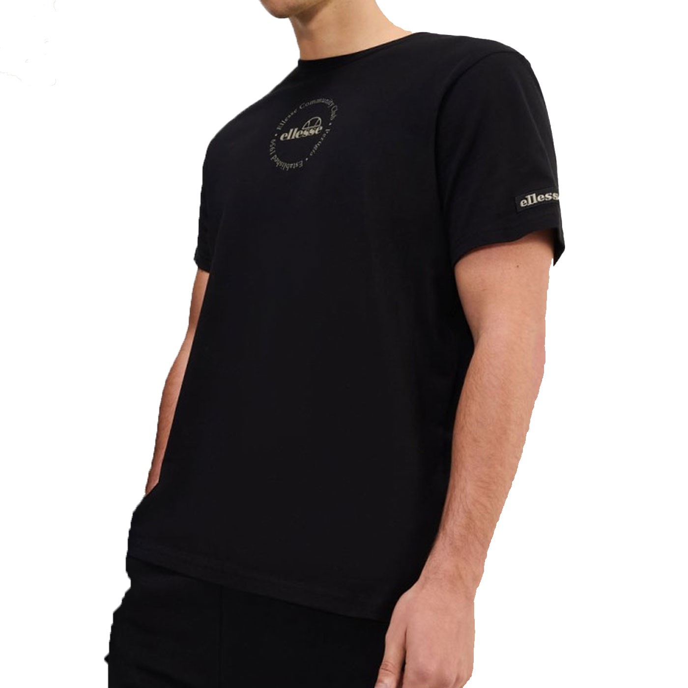 Camiseta Ellesse Monaco Tee Black SHX21061-BLK T-shirts Ellesse