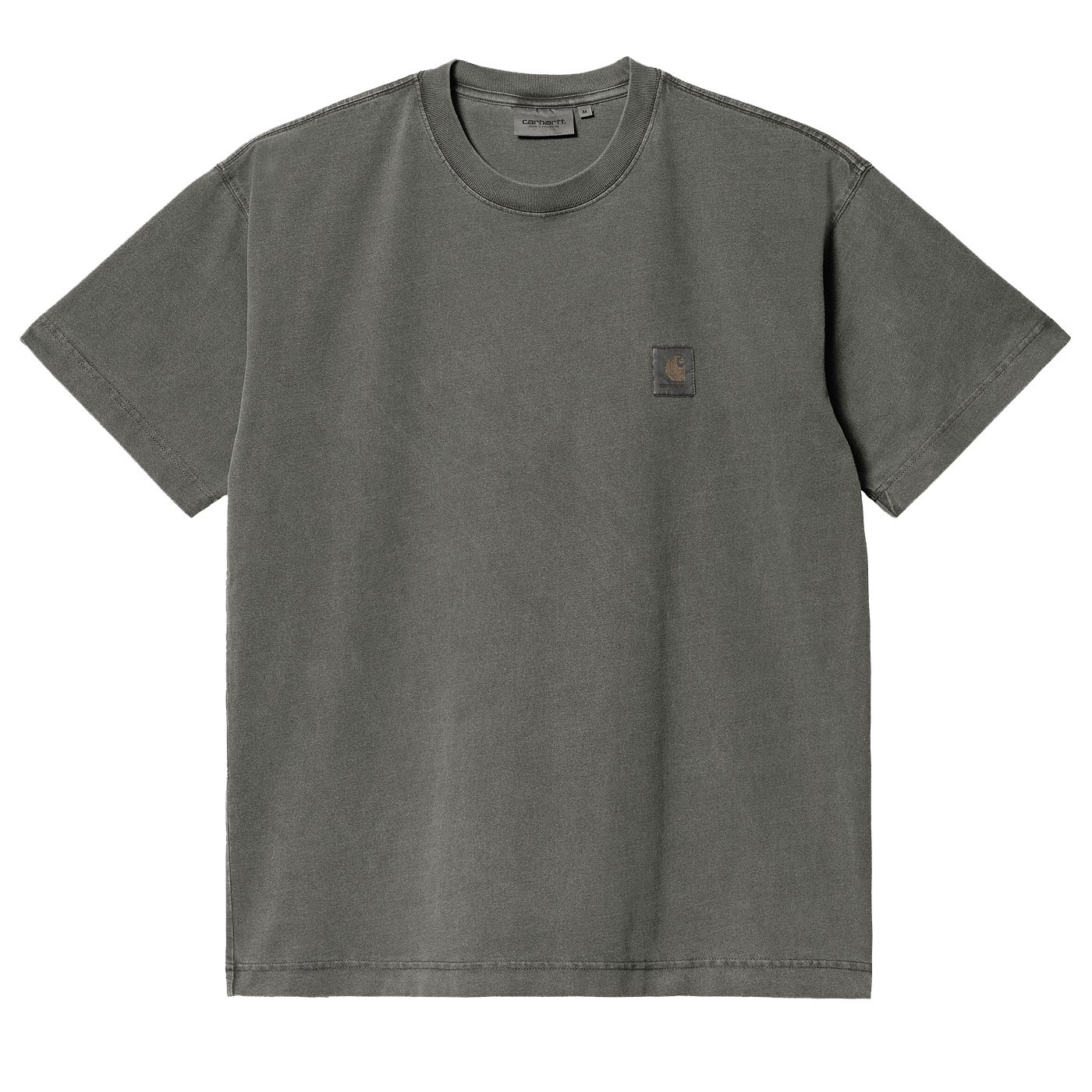 Camiseta Carhartt S-S Vista T-Shirt Graphite garment dyed I030780.87GD.03 T-Shirts Carhartt