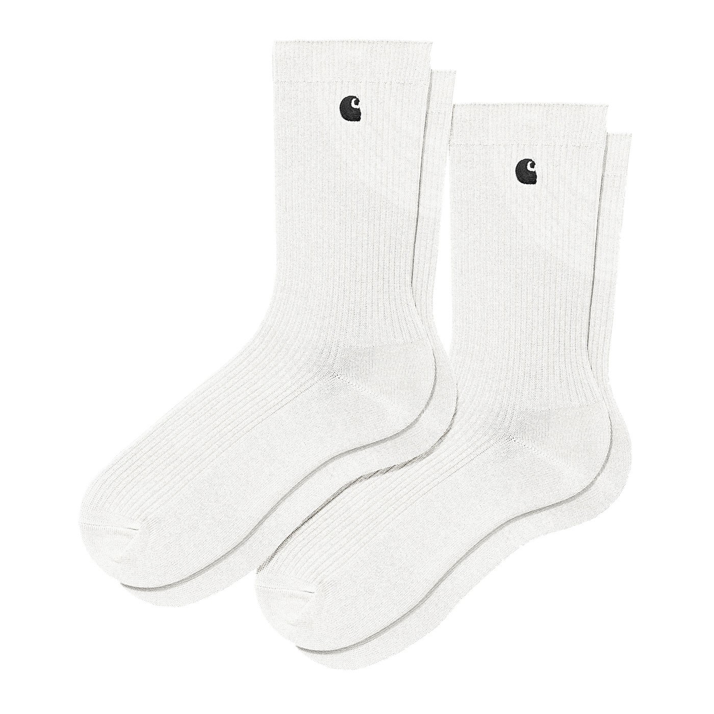 Calcetines Carhartt Madison Pack Socks White-Black + White-Black I030923.1A6XX.06.0 Calcetines Carhartt