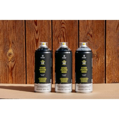 Barniz en spray Montana Colors MTN Pro Barniz protector exterior 400ml acabado Mate EX014PW0907E Botes de spray Montana Colors